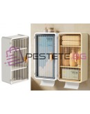 Водоустойчив PVC шкаф с поставка за хартия и телефон